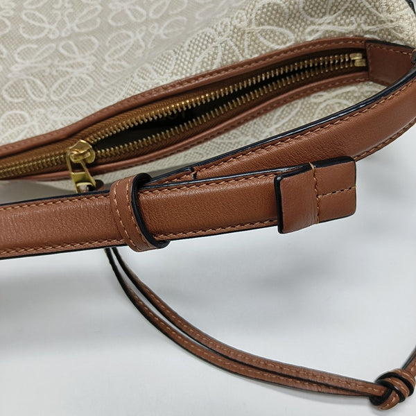 Monogram Canvas Top Handle Bag Beige