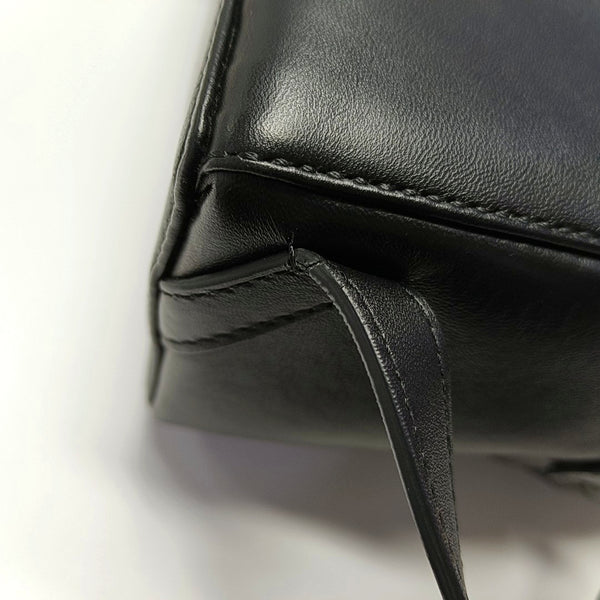 Authenticated pre-owned By The Way Calfskin Black - Backpack at Looply