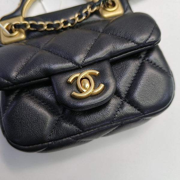 Quilted Calfskin Black