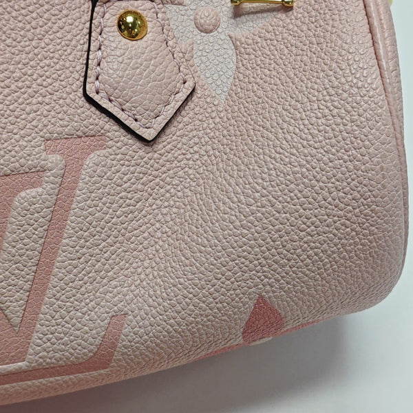 PAPILLON BB Monogram Calfskin Pink