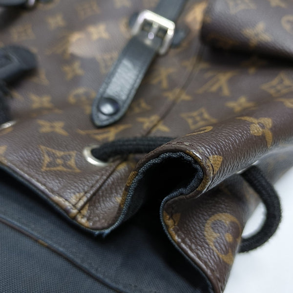 CHRISTOPHER MM Monogram Coated Canvas Brown
