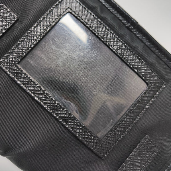 Fold Wallet Nylon Black