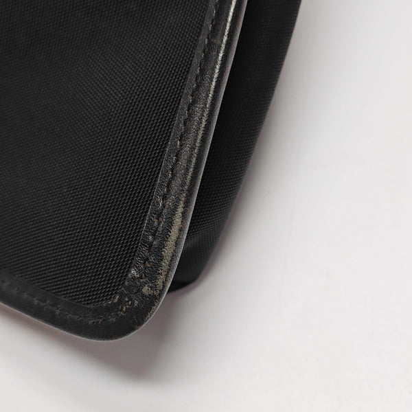 Fabric Shoulder Bag Black