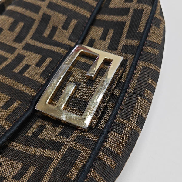 Baguette Mini Fabric Brown