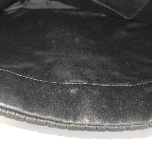 Crystal Lambskin Black