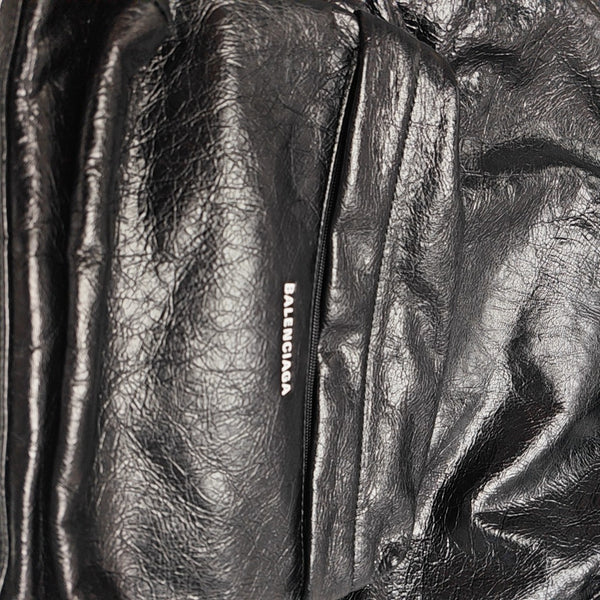 Calfskin Backpack Black