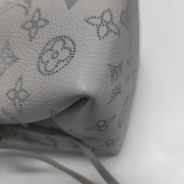 BELLA Monogram Calfskin Gray