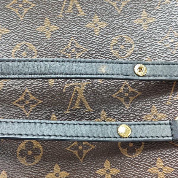 NÉONOÉ MM Monogram Coated Canvas Brown