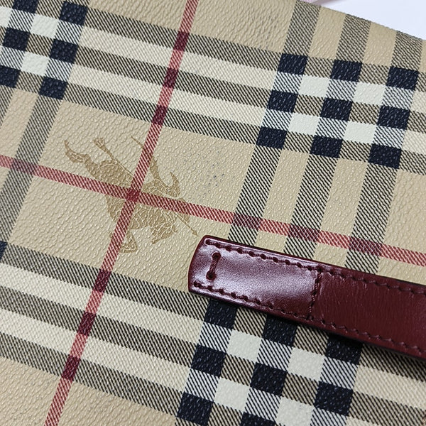 Coated Canvas Top Handle Bag Multicolor