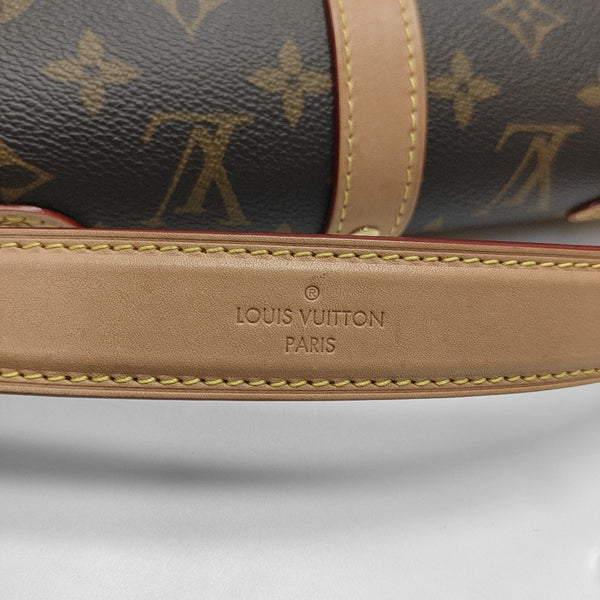 SAUMUR BB Monogram Coated Canvas Brown
