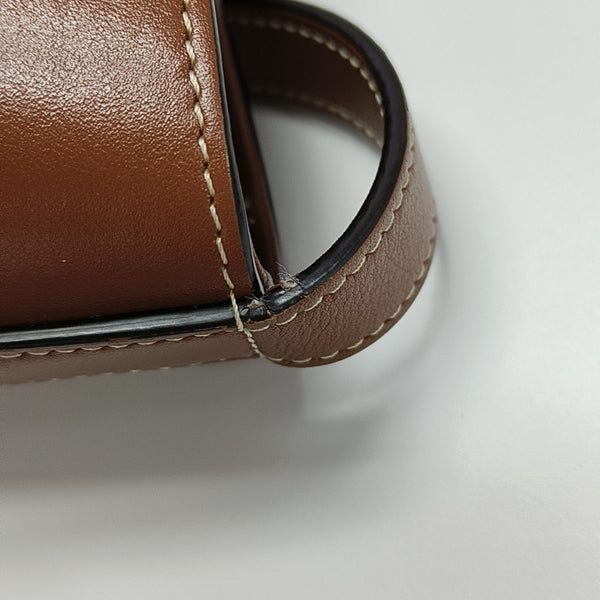 Calfskin Bucket Bag Brown