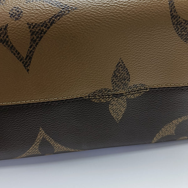 ONTHEGO MM Monogram Coated Canvas Brown