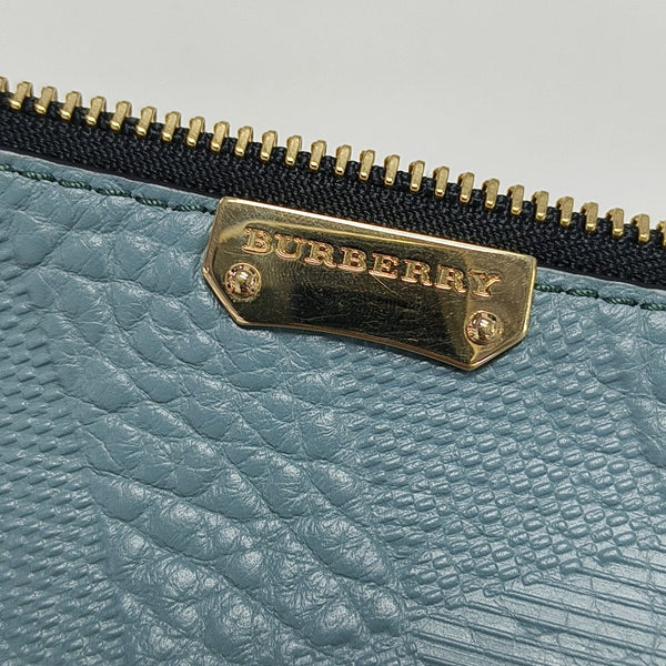 Calfskin Crossbody Bag Blue