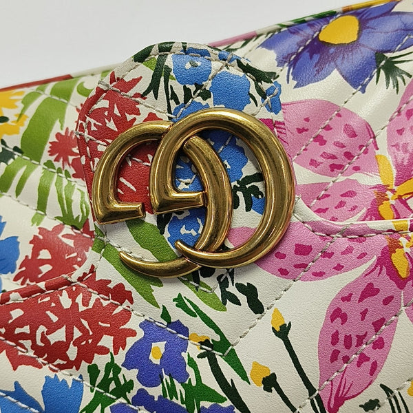 GG Marmont Mini Quilted Calfskin Multicolor