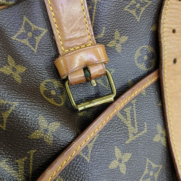 SAUMUR 43 Monogram Coated Canvas Brown