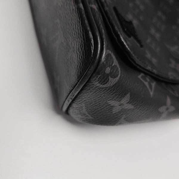 DISTRICT MM Monogram Coated Canvas Black