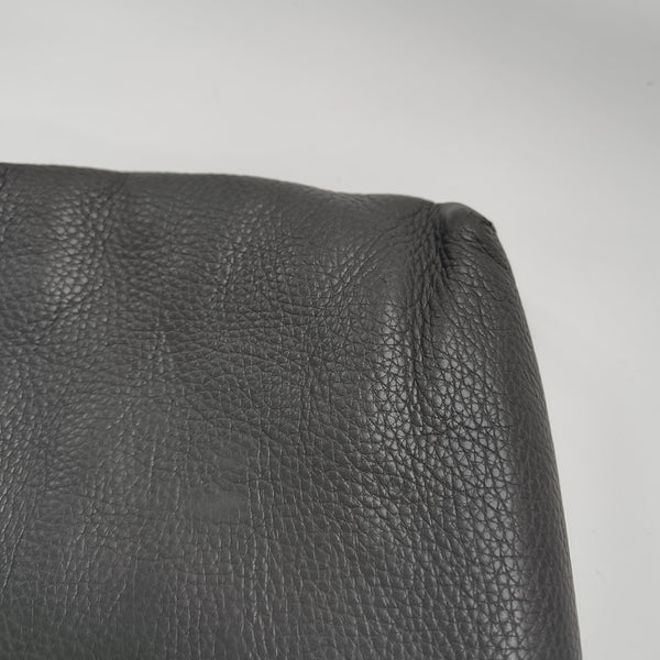 Calfskin Shoulder Bag Gray
