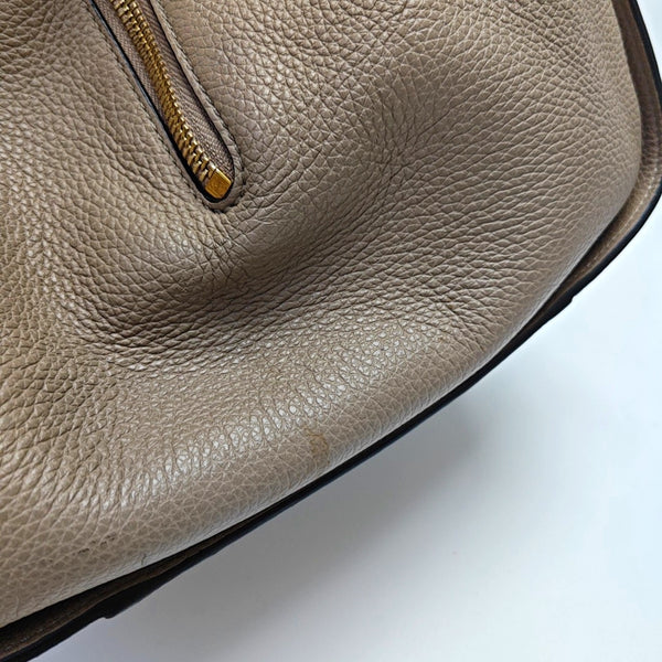 Hammock Small Calfskin Beige
