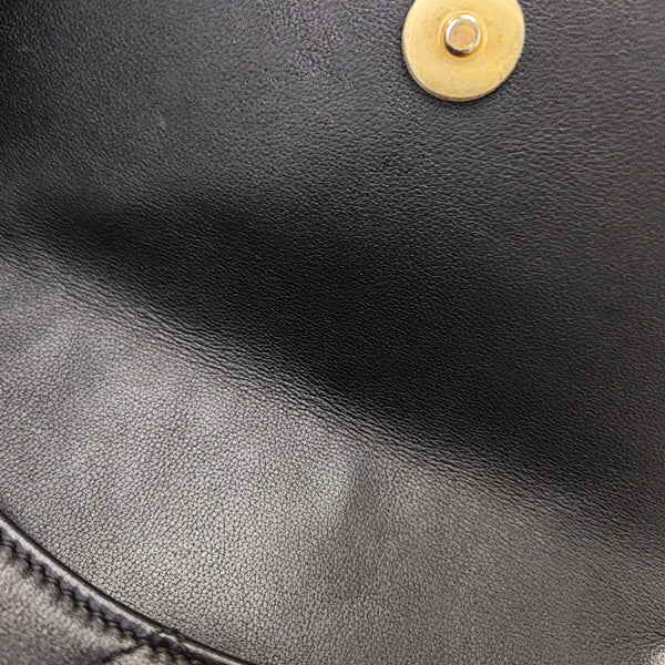 Quilted Calfskin Small Black