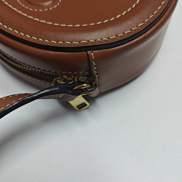 TRIOMPHE Small Calfskin Brown