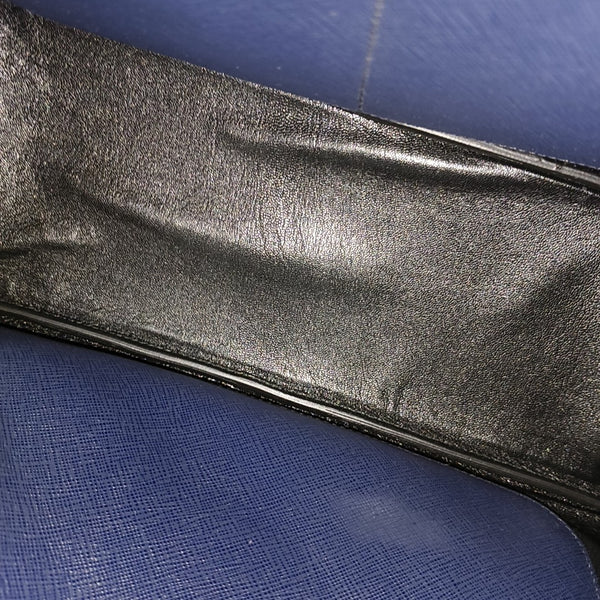 Vitello Saffiano Calfskin Blue