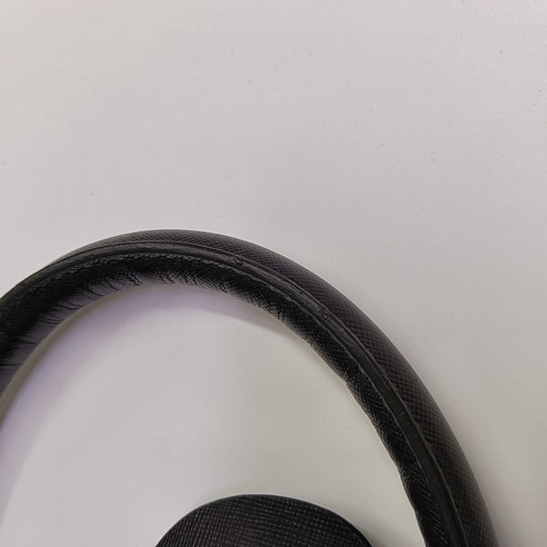 Nylon Top Handle Bag Black