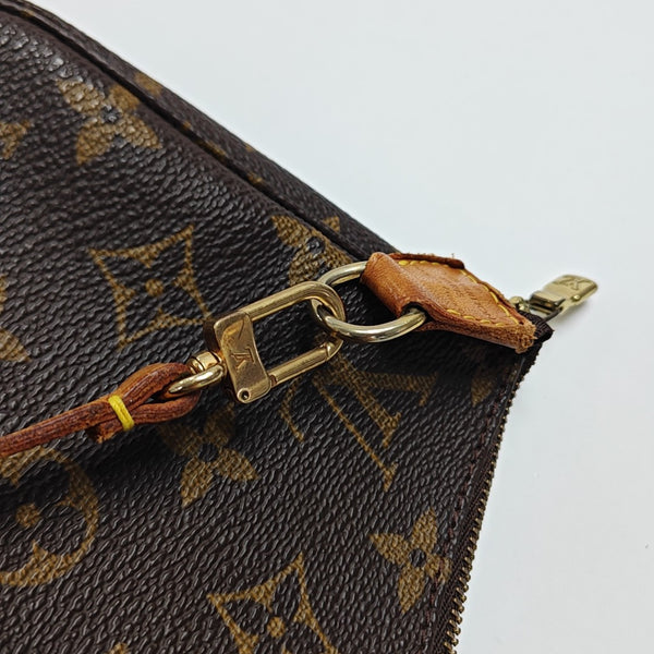 ACCESSOIRES Monogram Coated Canvas Brown