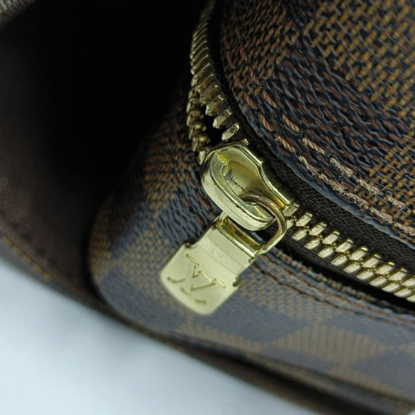 NAVIGLIO MM Damier Ebene Coated Canvas Brown