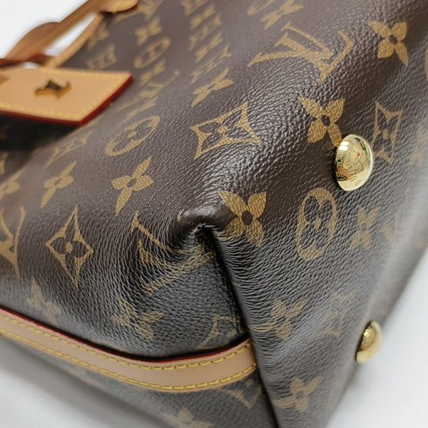 CARRYALL PM Monogram Coated Canvas Brown
