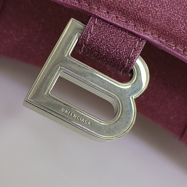 Hourglass XS Quilted Calfskin Red
