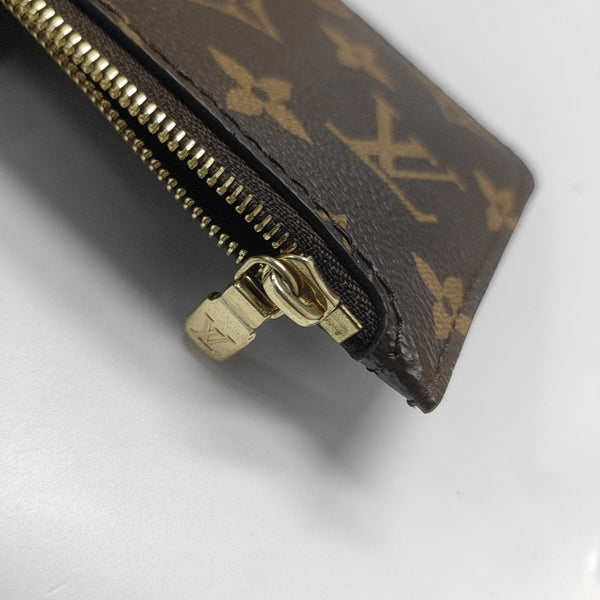 ALL IN BB Monogram Coated Canvas Brown