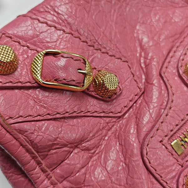 Classic City Mini Lambskin Red