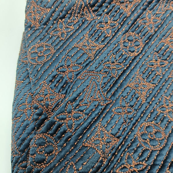 Monogram Fabric Blue