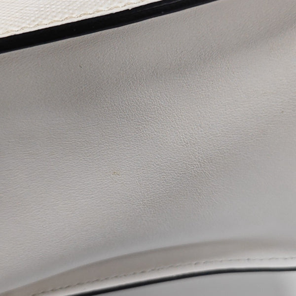 Monochrome Saffiano Calfskin White