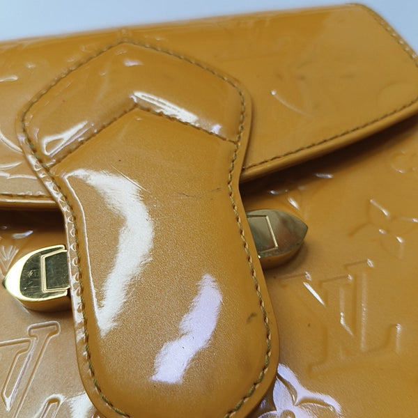 BELLFLOWER Monogram Calfskin Yellow