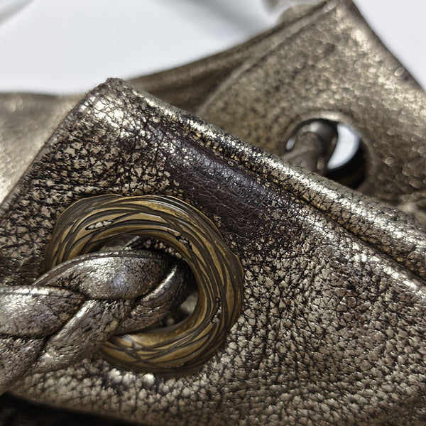 Calfskin Tote Bag Gold
