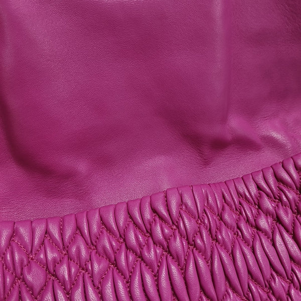 Crystal Quilted Lambskin Red