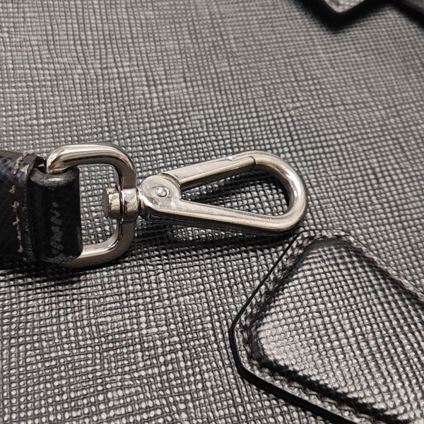Calfskin Shoulder Bag Black