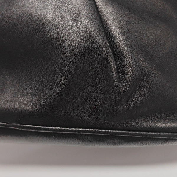 Lambskin Shoulder Bag Black