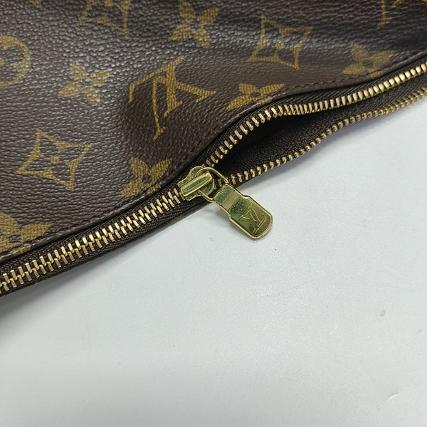ACCESSOIRES Monogram Coated Canvas Brown