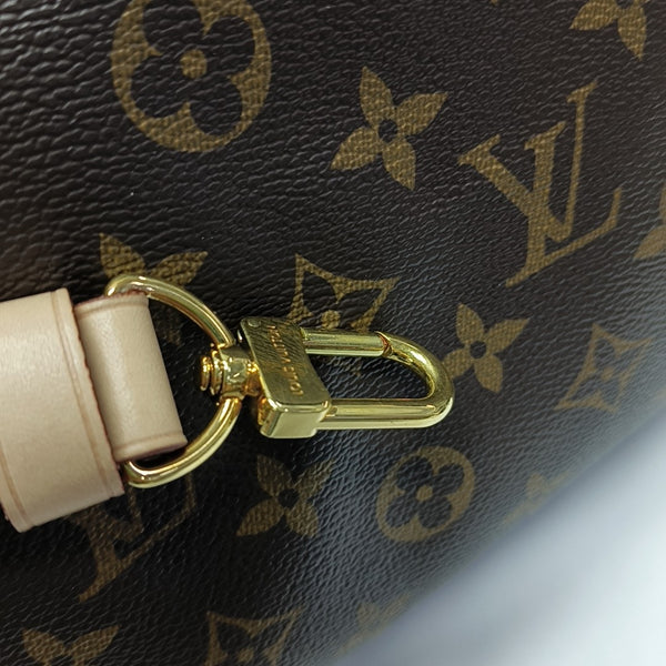 SPEEDY 25 Monogram Coated Canvas Brown