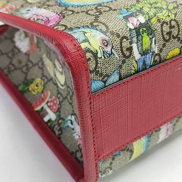 Children’s GG Bucket Monogram Coated Canvas Beige