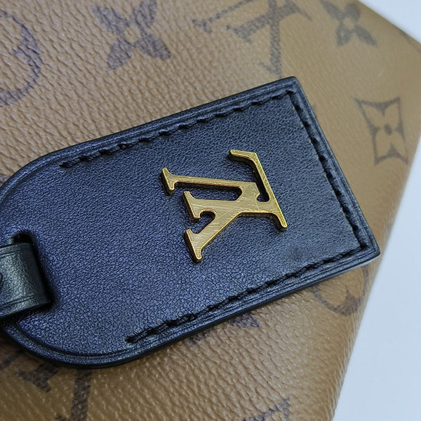 ATLANTIS PM Monogram Coated Canvas Brown