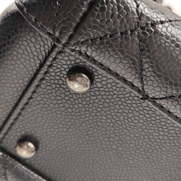 Quilted Calfskin Medium Black
