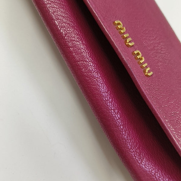 Calfskin Shoulder Bag Red