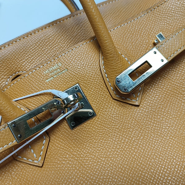 Birkin 25 Epsom Yellow