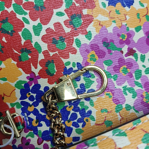 Calfskin Crossbody Bag Mini Multicolor