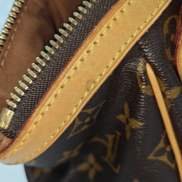 TIVOLI PM Monogram Coated Canvas Brown