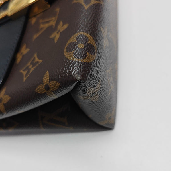LOCKY BB Monogram Coated Canvas Brown