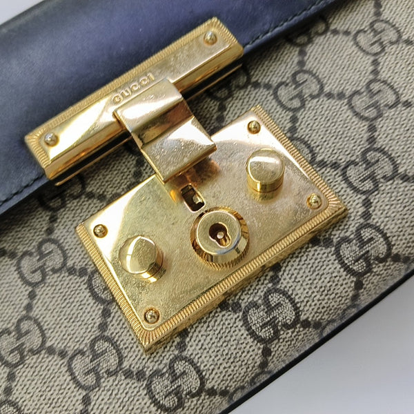 Padlock Small Monogram Coated Canvas Multicolor
